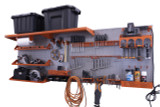 OmniWall Weekend Warrior Ultimate Tool Kit- Panel Color: Silver Accessory Color: Orange